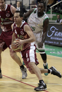 Siena ,PalaEstra,basket campionato A2 ovest Mens Sana Basket 1871  vs Ferentino  , nella foto Massimo Bulleri