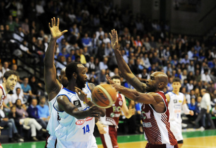 De' Longhi Treviso Basket vs FMC Ferentino, gara1, LNP A2, Davide Moretti, Marshawn Powell