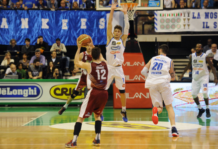 De' Longhi Treviso Basket vs FMC Ferentino, gara1, LNP A2, Davide Moretti, Marshawn Powell, Andrea Ancellotti